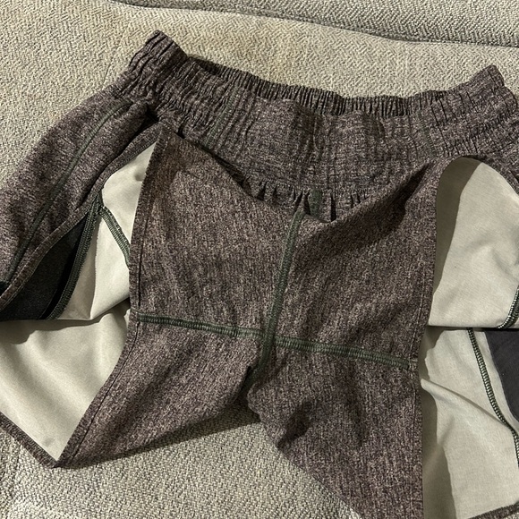 Lululemon Athletica Charcoal Athletic Shorts - Picture 3 of 5